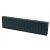 Rondobandpalissade 8x25x100 cm Zwart