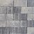 Design brick 6 cm nero/grey mini facet komo