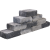Tumbelwall Getr. 30x20x10cm Matterhorn