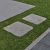 Stapstenen Basic Spotted Bluestone Ø 40 cm x 3 cm Soft finish