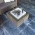 Antique Blue Light  80x80x3 cm Soft finish