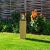 FARO - 150x150x720mm + 500mm ingraven - Kastanje - Kabel