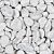 Zak 20 kg Carrara grind 40-60 mm Rond getrommeld