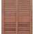 Keruing poort 26 Rhombus met slot 100x180cm incl. aanslaglat Premium FCQ FSC®100% FSC®-C003450