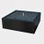 Aluminium watertafel 120x120x40-RAL7016 (antraciet grijs)-Inclusief LED-verlichting