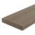 WPC 22,5x138mm Fiberdeck Premium Light Grey SE  kantplank massief FSC100% FSC®C003450