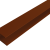 WEO35-60 Alu F-profiel Ipé L-300cm 65x80mm - RAL8028