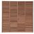 Keruing trellis 26 Louvre 180x180cm Premium FCQ FSC®100% FSC®-C003450