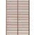 Keruing trellis 23 Chinon 90x180cm Premium FCQ FSC®100% FSC®-C003450