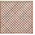 Keruing trellis 17 Chantilly 180x180cm  Premium FCQ FSC®100% FSC®-C003450