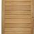 Bangkirai massief poort 22-l met slot 100x180cm links incl. aanslaglat Premium FCQ