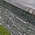 Stone Panels Black Quarzite 60x15x1,5-2,5 cm Breukruw