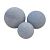 Set bollen Asian white gebouchardeerd Ø 45, 35 en 25 cm Gebouchardeerd