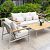 Loungeset Bora Bora Alu/Beige