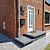 Patio square 90x90x6 cm black