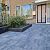 H2O comfort square 60x30x5 cm nero/grey