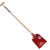 Betonschop gehard rood 110cm