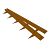 Multi-Edge kantopsluiting 100 x 17,5 x 0.15 cm Corten