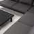 Loungeset Cuba Smoked Grey/Dark Grey