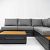 Loungeset Formentera Smoked Grey/Dark Grey