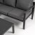 Loungeset Hawaii Smoked Grey/Dark Grey