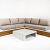 Loungeset Ibiza Frost White/Beige