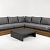 Loungeset Ibiza Smoked Grey/Dark Grey