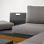 Loungeset Ibiza Smoked Grey/Dark Grey