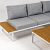 Loungeset Madeira Frost White/Light Grey