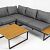 Loungeset Madeira Smoked Grey/Dark Grey