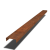 Cortenstaal overzetprofiel 5 x 15 x 5 cm (lengte 240 cm)