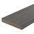 WPC 22,5x138mm Fiberdeck Premium kantplank massief Dark Grey
