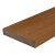 WPC 22,5x138mm Fiberdeck Premium Teak kantplank SE massief