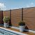 WPC fence board Modern Teak 21x160mm (wb 150mm) L-178cm