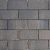 Patio brick 8 cm dark sepia komo