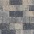 Betonstraatsteen 8 cm grijs/zwart komo