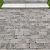 Traptrede 100x35x15 cm stone grey kleurecht met facet