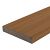 WPC 22,5x138mm Fiberdeck Premium Teak kantplank SE massief