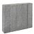 Palissades Tibet Dark Grey Suprema 50x12x12 cm Gezaagd en gevlamd