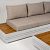 Loungeset Formentera Frost White/Beige