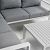 Loungeset Hawaii Smoked Frost Wit/Lichtgrijs