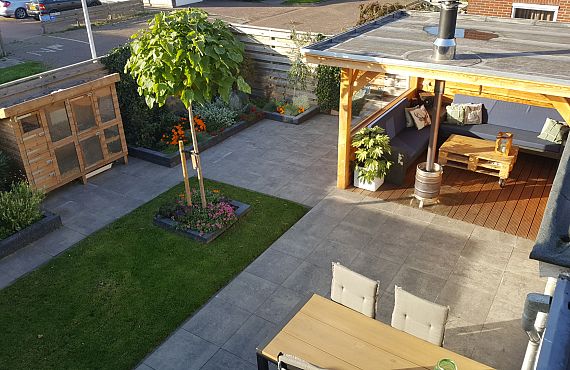 Tuinrenovatie Woudsend