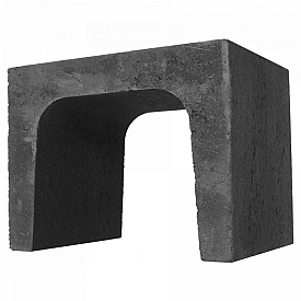 U-element 30x30x40 cm Antraciet