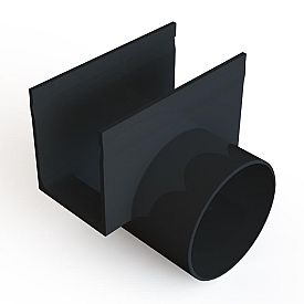 ACO Slim-Line zijloop 80mm