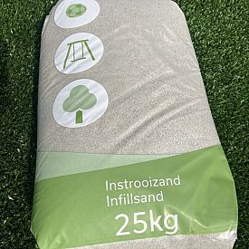 25kg instrooizand voor kunstgras