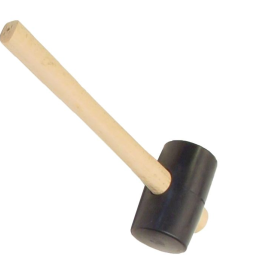 Rubberhamer nr 4 hard 1350 gram