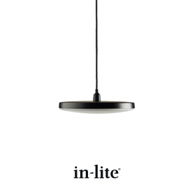 DISC PENDANT 100-230V Black