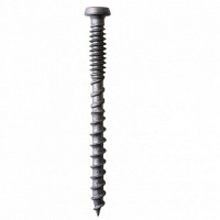 Schroef composiet grijs torx 5x50mm rvs AISI304 150 schr./doosje + bit (0770)