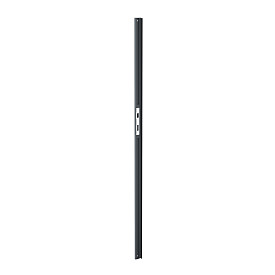 Aanslaglat met slotlijst L 183cm RAL7016 voor poort (2697-2698)
