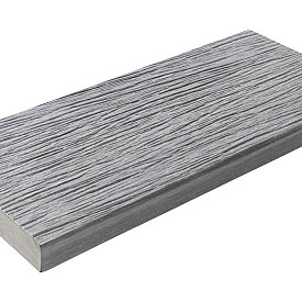 WPC 22,5x138mm Fiberdeck Vintage kantplank massief Lunar Grey